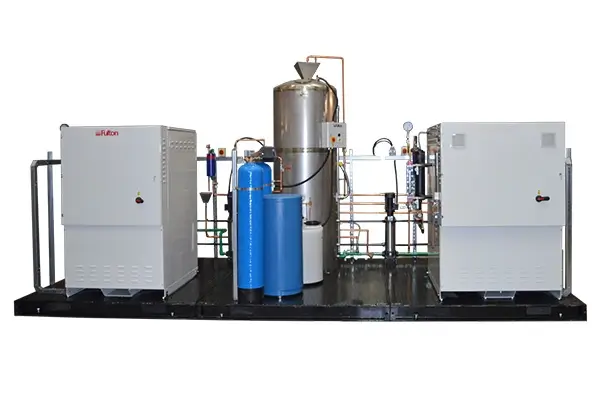 Skid-mounted electric heating steam boiler