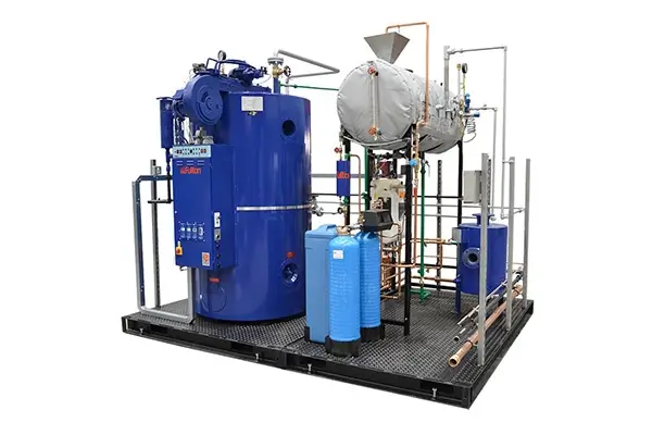 Skid-mounted electric heating steam boiler