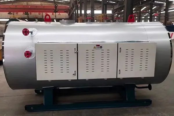 Skid-mounted electric heating hot water boiler